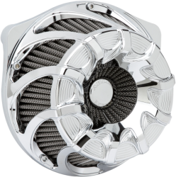 Arlen Ness - Arlen Ness Inverted Air Cleaner - Drift Chrome - Twin Cam FBW