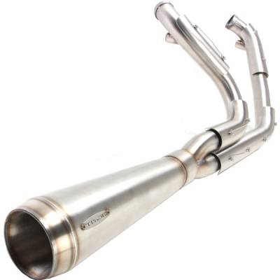 Trask Assault 2 into 1 Exhaust Milwaukee 8 Touring