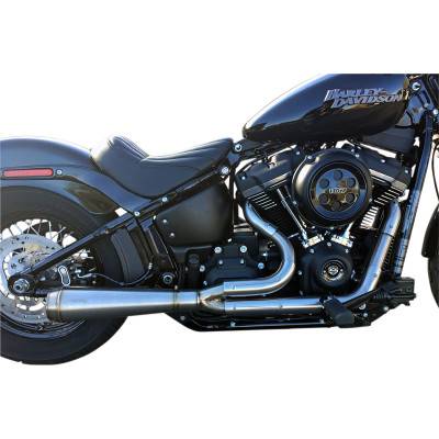 Trask Assault 2 into 1 Exhaust Milwaukee 8 Softail