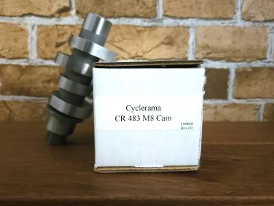 Alpha Performance - Cycle-Rama APE CR-483 M8 Camshaft with Pushrods & Kit