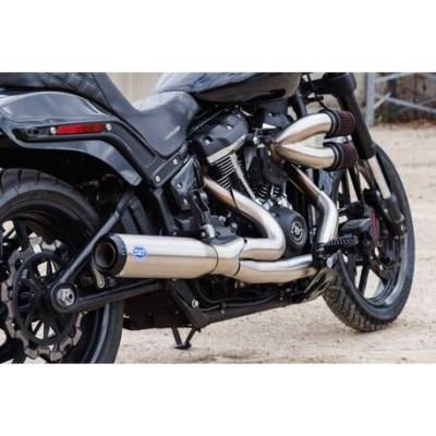 S&S Cycle - S&S Cycle Qualifier 2-1 Stainless Exhaust M8 Softail