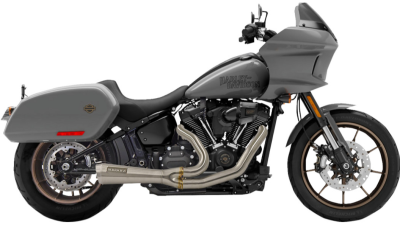 Bassani Xhaust - Bassani Xhaust Ripper 2 into 1 Short Exhaust - Stainless - Softail Low Rider ST Sport Glide