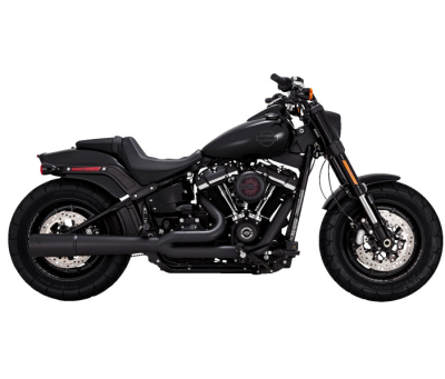 Vance & Hines - Vance & Hines Pro Pipe PCX 2 into 1 Exhaust - Black - M8 Softail