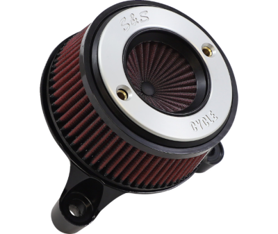 S&S Cycle - S&S Cycle Stealth Air Stinger Air Cleaner Kit - Chrome Ring - Twin Cam Throttle By Wire