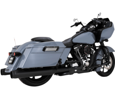 Vance & Hines - Vance & Hines 4.5 Inch Torquer 450 Slip-On Muffler - Black - Twin Cam Touring