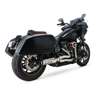 Vance & Hines - Vance & Hines Supersport 2 Into 1 Exhaust - Brushed - M8 Softail