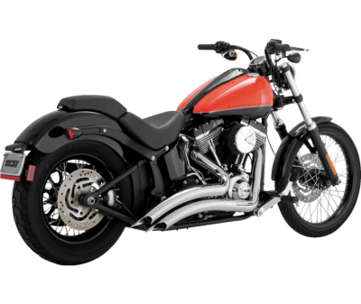 Vance & Hines - Vance & Hines Big Radius PCX Exhaust - Chrome - 2010-2017 Softail