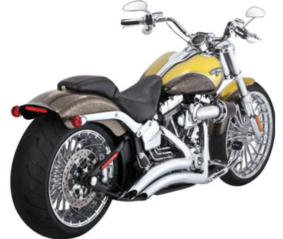 Vance & Hines - Vance & Hines Big Radius PCX Exhaust - Chrome - 2013-2017 Breakout