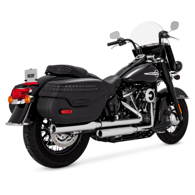 Vance & Hines - Vance & Hines 3 Inch Eliminator 300 PCX Slip-On Muffler - Chrome - M8 Softail Heritage