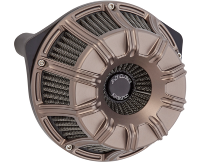 Arlen Ness - Arlen Ness Inverted Air Cleaner - 10-Gauge Titanium - Milwaukee-8