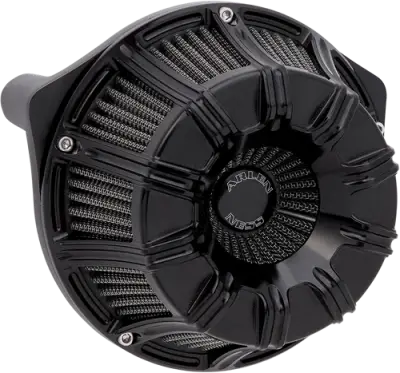 Arlen Ness - Arlen Ness Inverted Air Cleaner - 10-Gauge Black - XL Sportster