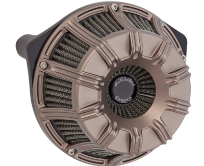 Arlen Ness - Arlen Ness Inverted Air Cleaner - 10-Gauge Titanium - XL Sportster