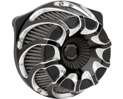 Arlen Ness - Arlen Ness Inverted Air Cleaner - Drift Black - XL Sportster