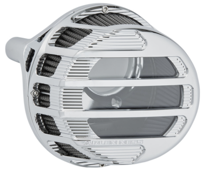 Arlen Ness - Arlen Ness Sidekick Air Cleaner - Chrome - Twin Cam FBW