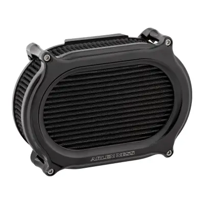 Fuel Moto - Arlen Ness Stage II Performance Air Filter - Black - Milwaukee-8