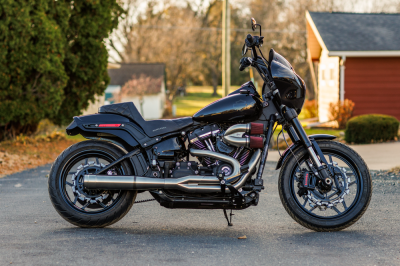 Firebrand - Firebrand Grand Prix 2 Into 1 Race Only Exhaust - Stainless Steel - M8 Softail