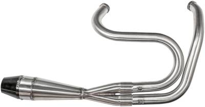 Sawicki Speed Shop - SPECIAL PRICE Sawicki Shorty 2 Into 1 Exhaust - Brushed Stainless Steel - XL Sportster