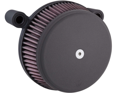 Arlen Ness - Arlen Ness Big Sucker Stage 1 Air Cleaner - Smooth - Wrinkle Black - Touring, FLST, FXD (TBW)