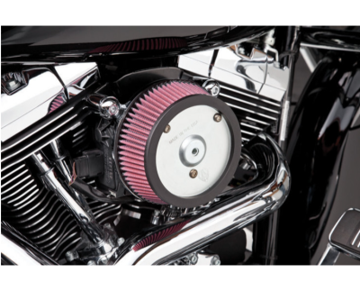 Arlen Ness - Arlen Ness Big Sucker Stage 1 Air Cleaner - Natural - Twin Cam Touring, FLST, FXDLS (FBW)