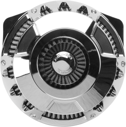 Arlen Ness - Arlen Ness Inverted Air Cleaner - Deep Cut Chrome - Twin Cam - Image 2