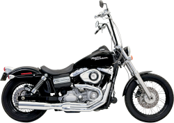 Bassani Xhaust - Bassani Xhaust Road Rage II B1 Power 2 into 1 Exhaust - Chrome - 1991-2017 Dyna - Image 1