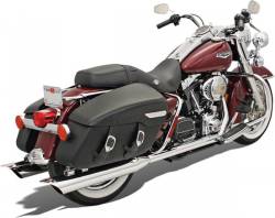 Bassani Xhaust - Bassani Xhaust True Dual Crossover Head Pipes - Chrome - Twin Cam Touring - Image 1