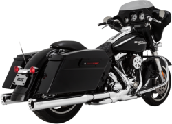 Vance & Hines - Vance & Hines Eliminator 400 Slip-On Muffler - Chrome - Twin Cam Touring - Image 1