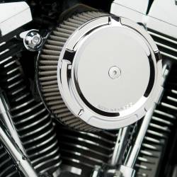 Arlen Ness - Arlen Ness Big Sucker Stage 1 Air Cleaner - Beveled - Chrome - Twin Cam (Exc. FBW) - Image 2