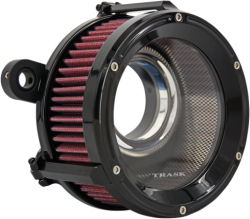 Trask Performance - Trask Assault Charge High-Flow Air Cleaner - Gloss Black - M8 Models - Image 1