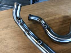 Fuel Moto - Fuel Moto Contender 2 Into 1 Exhaust Stainless Softail 00-17 Twin Cam - Image 3