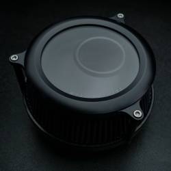 OTB Prototypes - OTB - Voodoo Air Cleaner Kit (Black w/ Black Window Bezel) for Indian Touring models with 116" Engines - Image 1