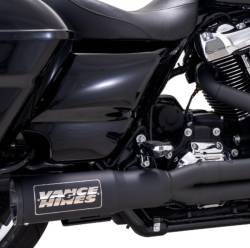 Vance & Hines - Vance & Hines Hi Output RR Exhaust - Black - M8 Touring - Image 1