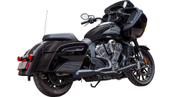 S&S Cycle - S&S 2 Into 1 Qualifier Exhaust System - Indian Challenger - Black - Image 2