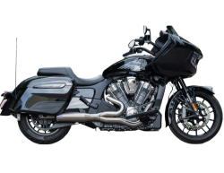 S&S Cycle - S&S 2 Into 1 Qualifier Exhaust System - Indian Challenger - Stainless Steel - Image 2