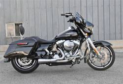 Bassani Xhaust - Bassani Xhaust Road Rage 2 into 1 Short Exhaust - Chrome - Twin Cam Touring - Image 3