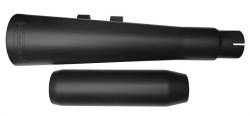 Bassani Xhaust - Bassani Xhaust 4 Inch Performance Slip-On Megaphone Muffler - Black - Street 500 750 - Image 2