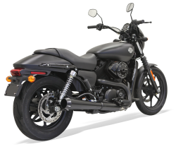 Bassani Xhaust - Bassani Xhaust 4 Inch Performance Slip-On Megaphone Muffler - Black - Street 500 750 - Image 3