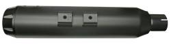 Bassani Xhaust - Bassani Xhaust 4 Inch Performance Straight Can Slip-On Muffler - Black - Street 500 750 - Image 2