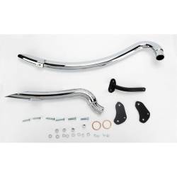 Bassani Xhaust - Bassani Xhaust Radial Sweeper Exhaust - Chrome - 1986-2003 Sportster - Image 2