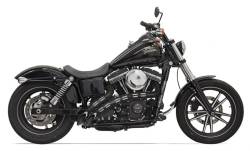 Bassani Xhaust - Bassani Xhaust Radial Sweeper Slotted Exhaust - Black/Chrome - Softail Dyna Glide Breakout Rocker - Image 2