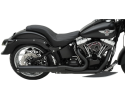 Bassani Xhaust - Bassani Xhaust Road Rage II B1 Power 2 into 1 Exhaust - Black - Twin Cam Softail - Image 2