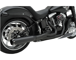 Bassani Xhaust - Bassani Xhaust Road Rage II B1 Power 2 into 1 Exhaust - Black - Twin Cam Softail - Image 3