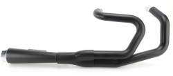 Bassani Xhaust - Bassani Xhaust Road Rage 2 into 1 Short Exhaust - Black - 2004-2013 Sportster - Image 3