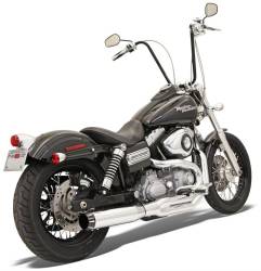 Bassani Xhaust - Bassani Xhaust Road Rage II B1 Power 2 into 1 Exhaust - Chrome - 1991-2017 Dyna - Image 2