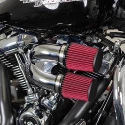 S&S Cycle - S&S Cycle Tuned Induction Air Cleaner Kit - Chrome - Milwaukee-Eight Engines - Image 2