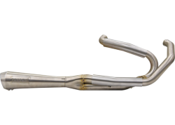 Bassani Xhaust - Bassani Xhaust Competition 2 Race Exhaust - Chrome - M8 Touring with Mid Controls - Image 2