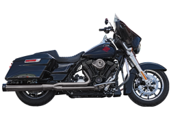 S&S Cycle - S&S Cycle 2 into 1 Lava Sidewinder Exhaust - Chrome - M8 Touring - Image 1