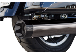 S&S Cycle - S&S Cycle 2 into 1 Lava Sidewinder Exhaust - Chrome - M8 Touring - Image 4