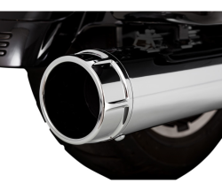 Vance & Hines - Vance & Hines 4.5 Inch Torquer 450 Slip-On Muffler - Chrome - M8 Touring - Image 4