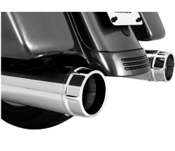 Vance & Hines - Vance & Hines 4.5 Inch Torquer 450 Slip-On Muffler - Chrome - Twin Cam Touring - Image 2